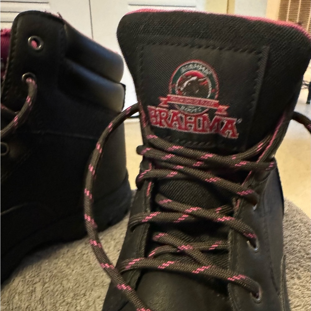 Size 7.5 Brahma Steel/ Composite toe work boots